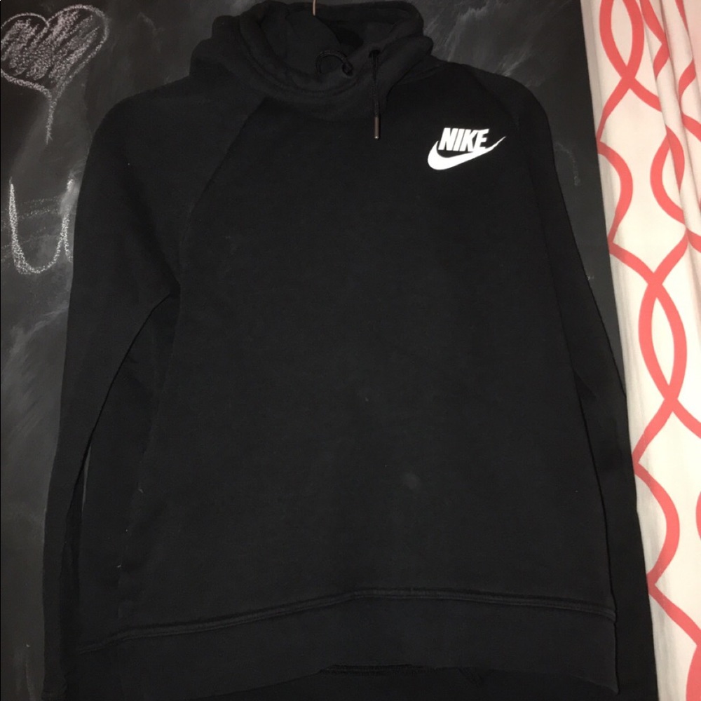 Black nike pull over sweatshirt